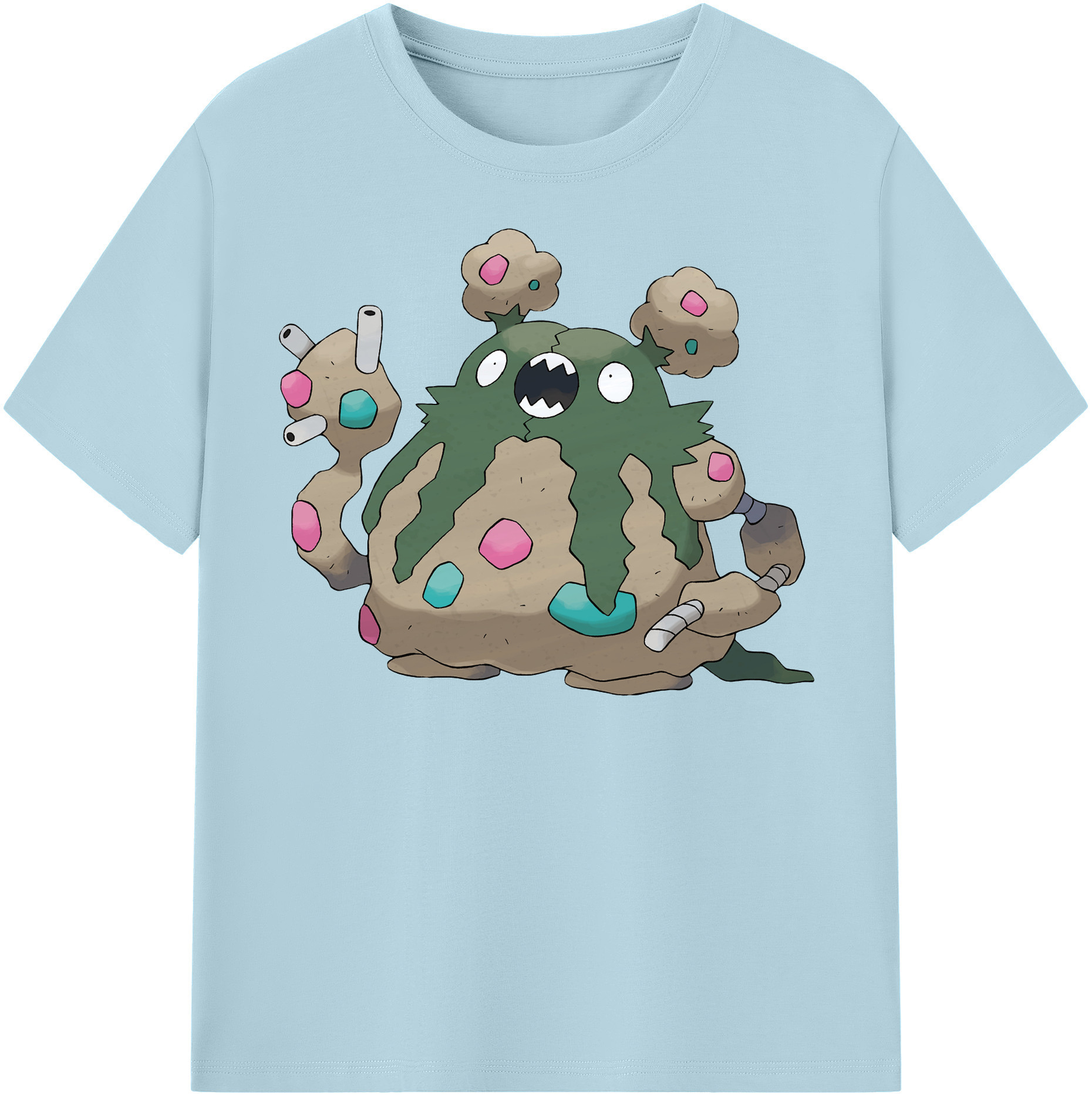 （画像用） ポケットモンスター Pokémon 綿100％半袖Tシャツ（フロントプリント）